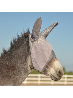 Crusader Fliegenmaske m. Ohren für Esel