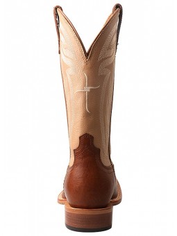 Twisted X Hooey Boot MHY0026 Beige / Haselnuss Hinten