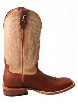 Twisted X Men’s Hooey Boot MHY0026 Sand /  Hazel Side