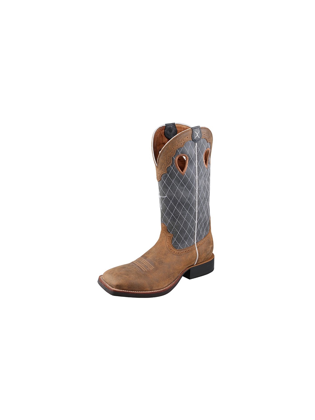 Twisted X Ruff Stock Boot MRS0027 western boots blue/brown