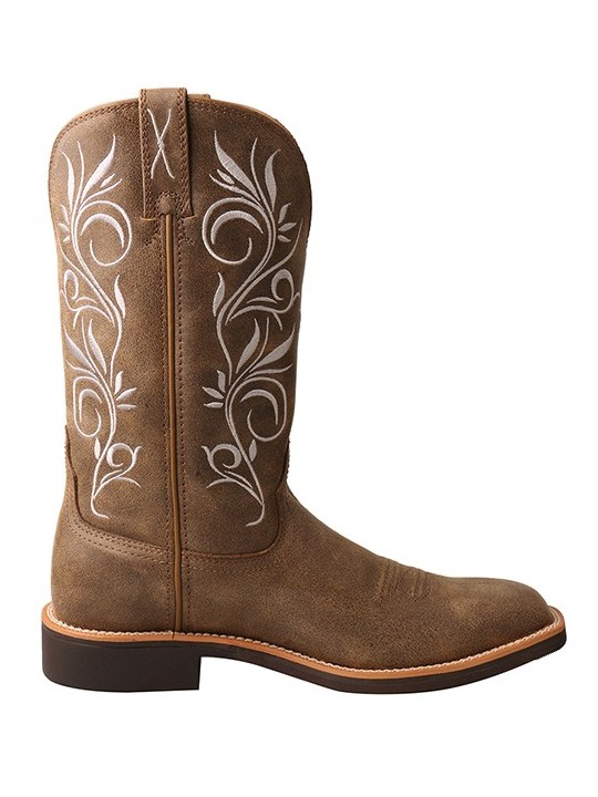 Twisted X Top Hand Western Boot brown WTH0012