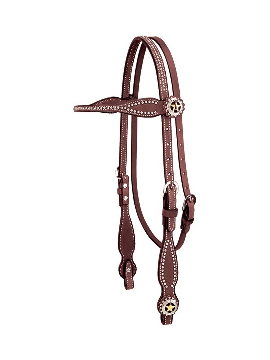 Texas Star Headstall