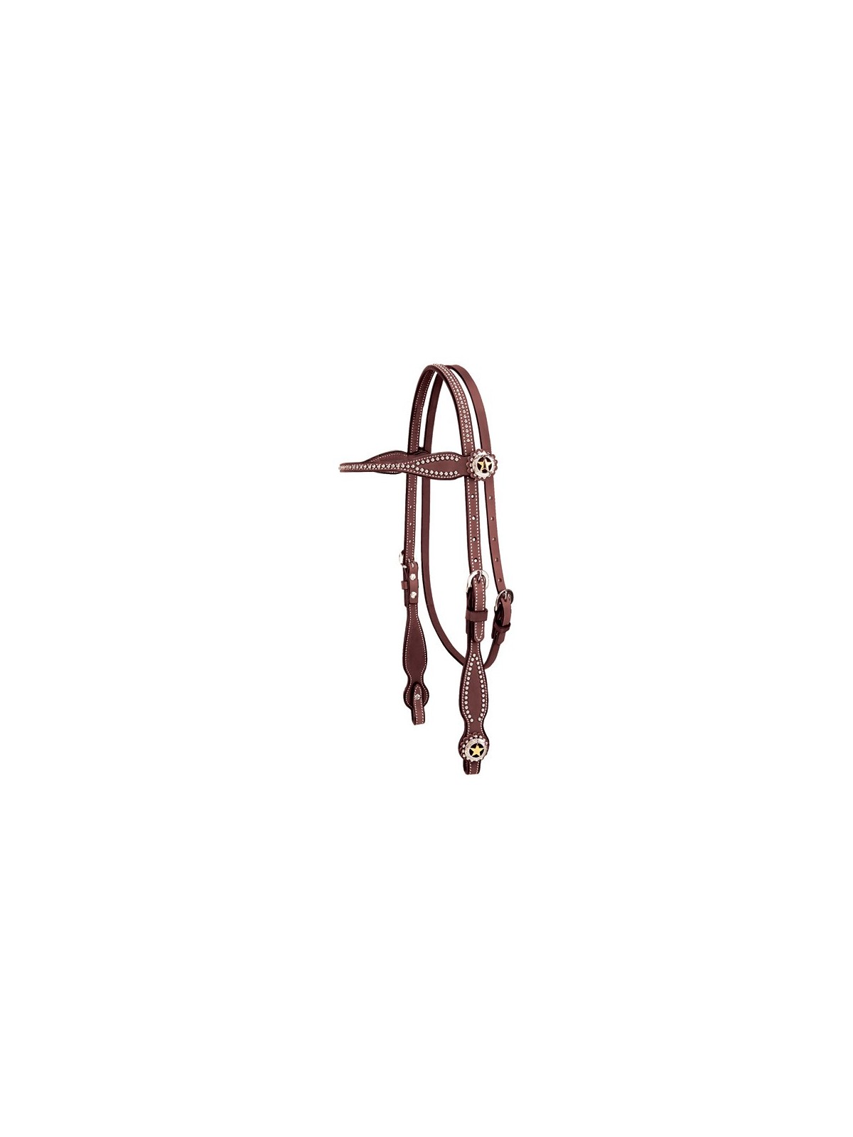 Texas Star Headstall