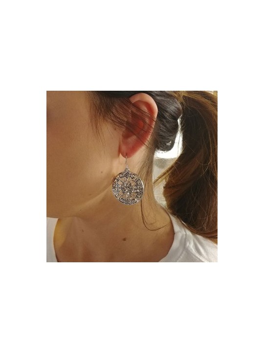 Mosaic Filigree Earrings