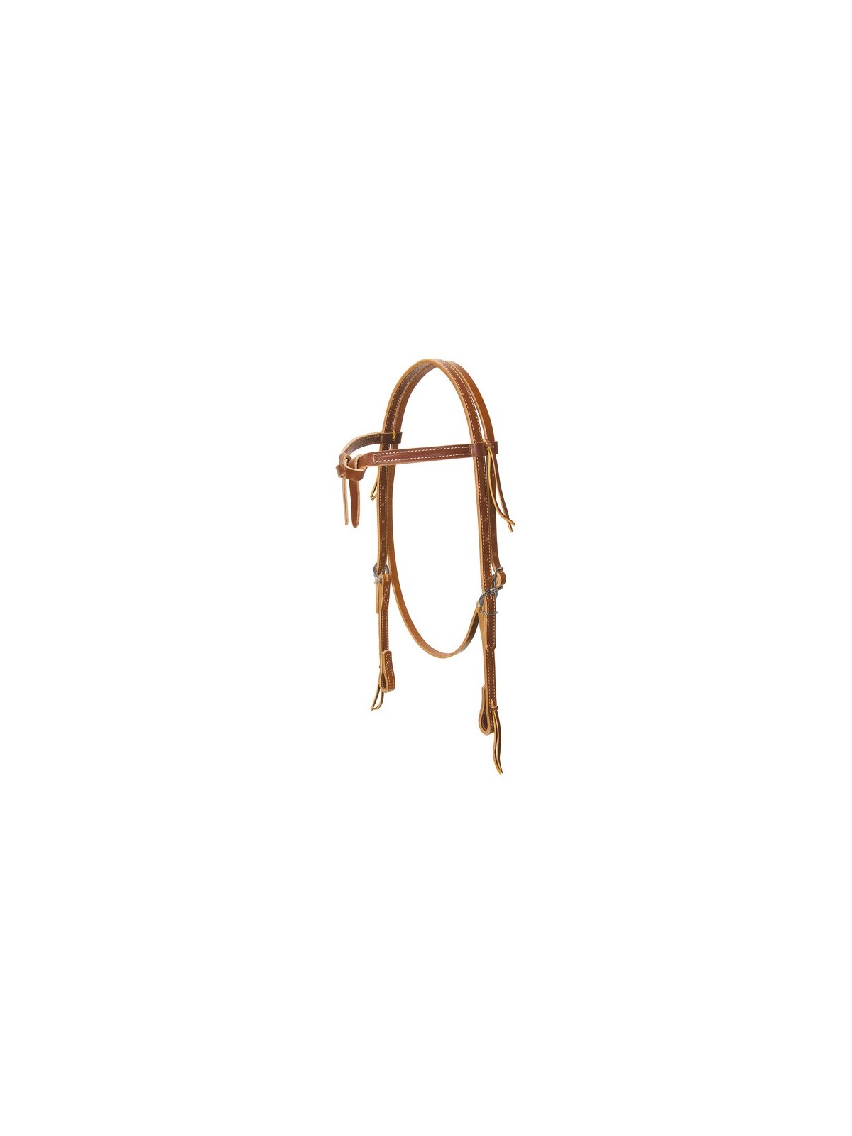 Deluxe Latigo Leather Knotted Headstall