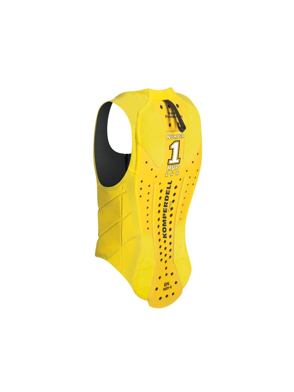 Back Protector Ballistic Vest Junior yellow