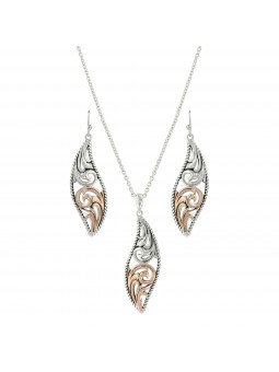 MONTANA SILVERSMITHS Meet at the Gates Filigree Jewelry Set JS3959
