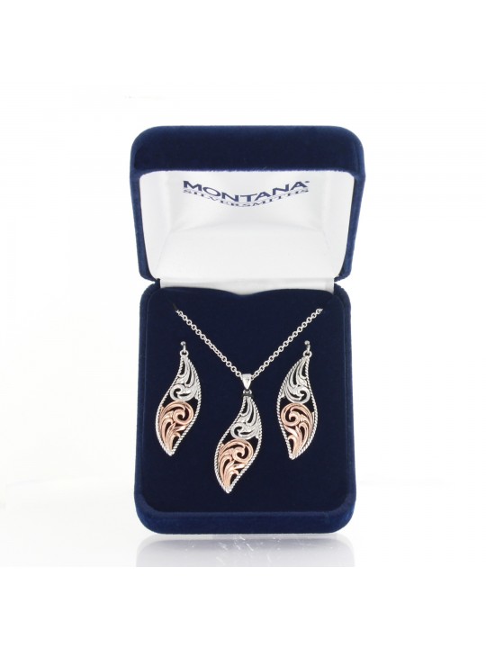 MONTANA SILVERSMITHS Meet at the Gates Filigree Jewelry Set JS3959