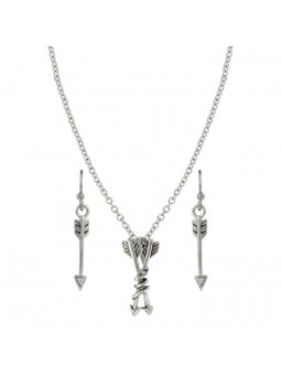 MONTANA SILVERSMITHS Wanderer Doppelpfeil Schmuckset JS3817