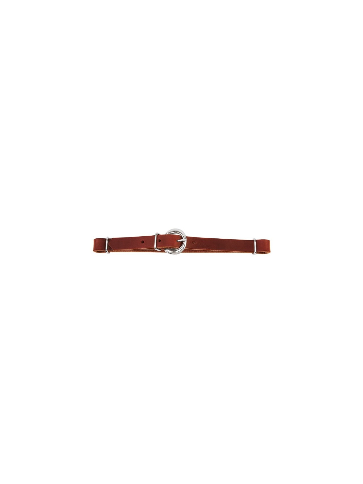 Latigo Leather Straight Curb Strap