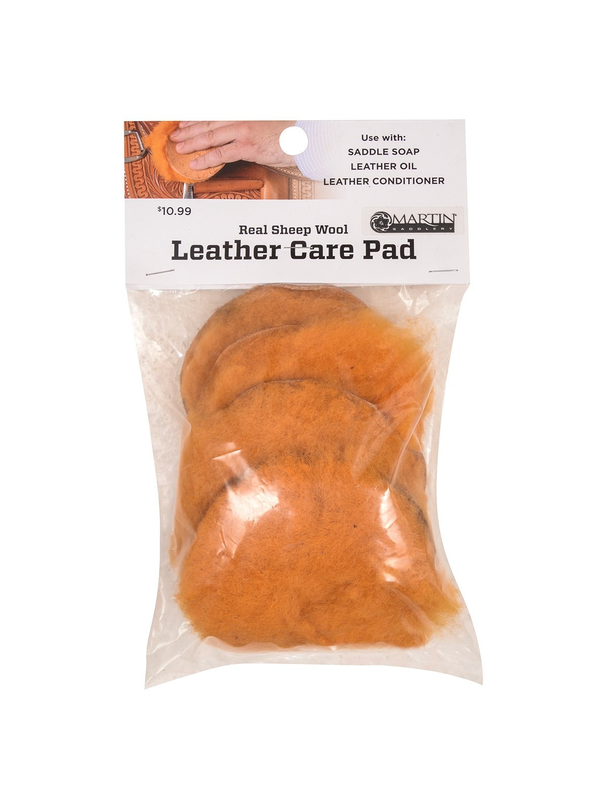 Martin Saddlery Oil Pads Woolskin