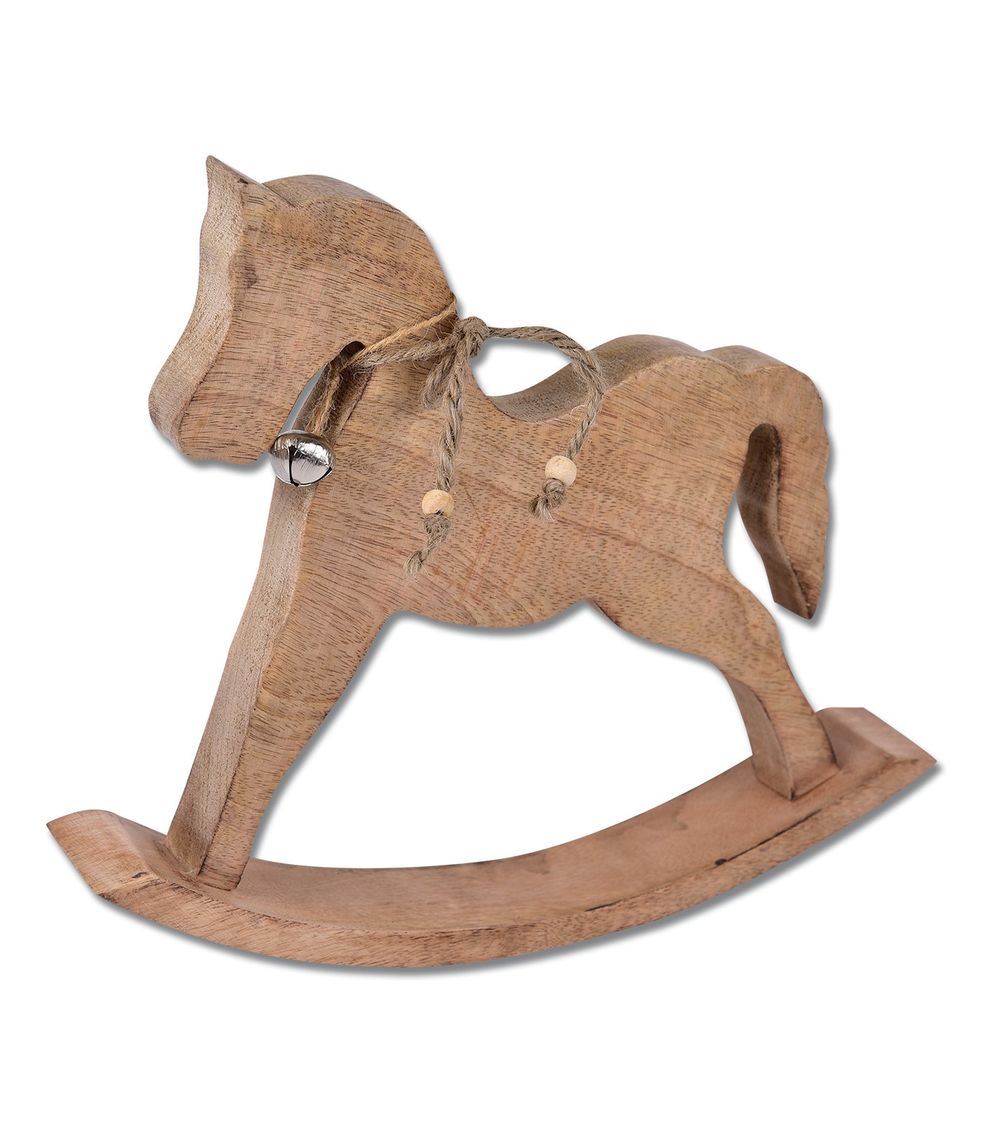 wooden rocking horse ornament