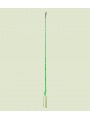 Telescopic lunging whip with golf grip neon green