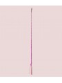 Telescopic lunging whip with golf grip neon pink