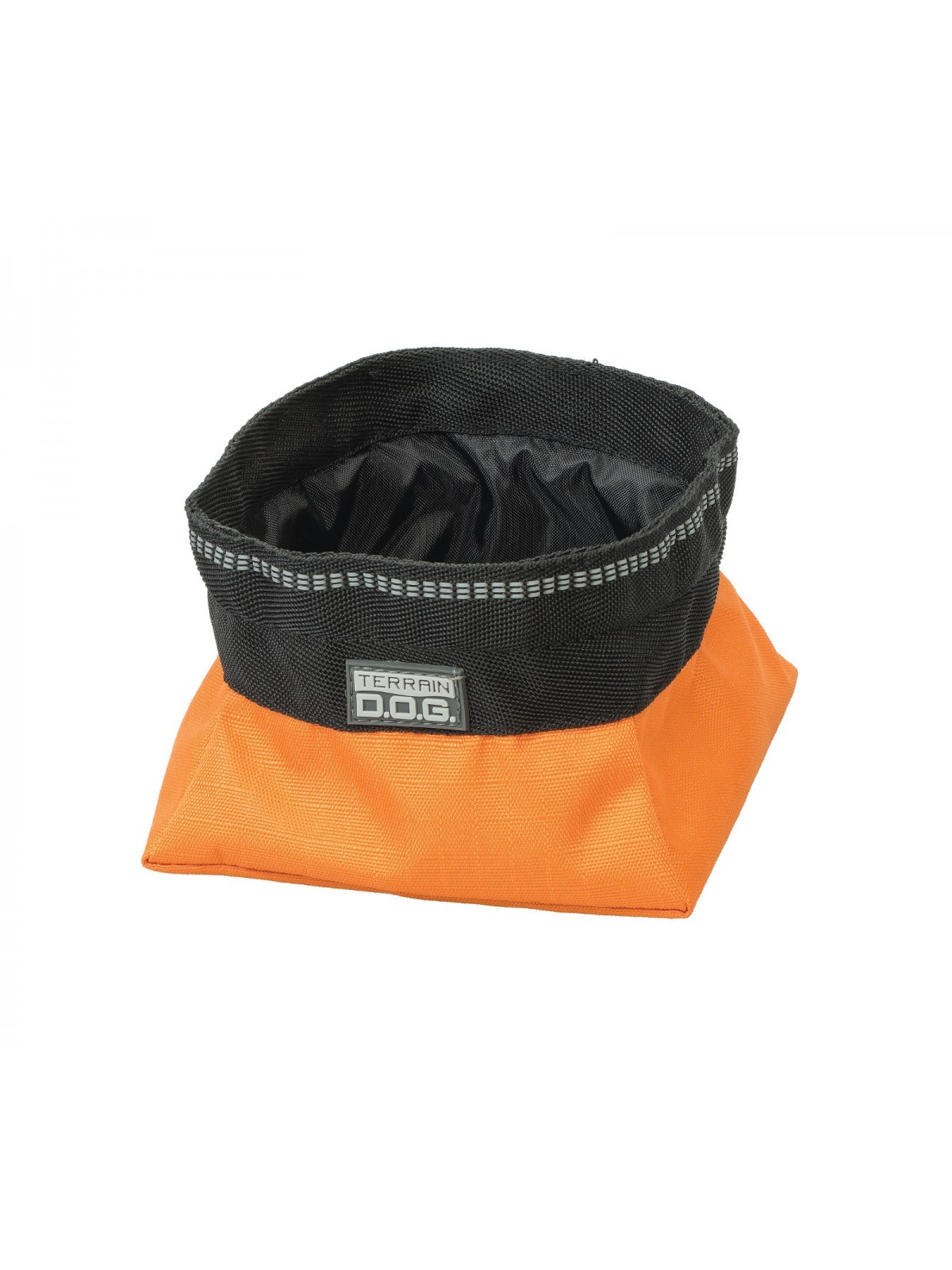 Terrain Dog, Collapsible Travel Bowl, small, orange