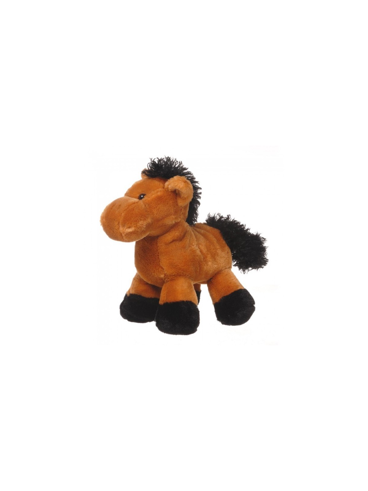 Plush Horse brown with black mane