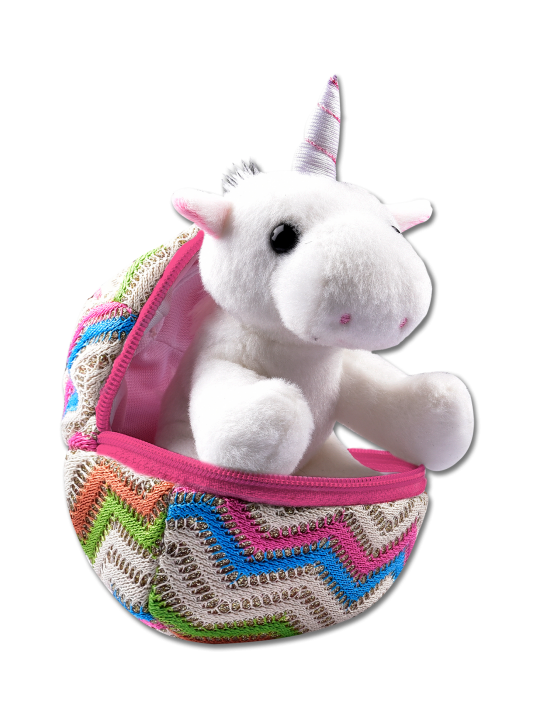 unicorn in an egg toy