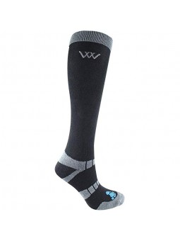 Woof Wear Bambus Reitsocken WW0017 schwarz