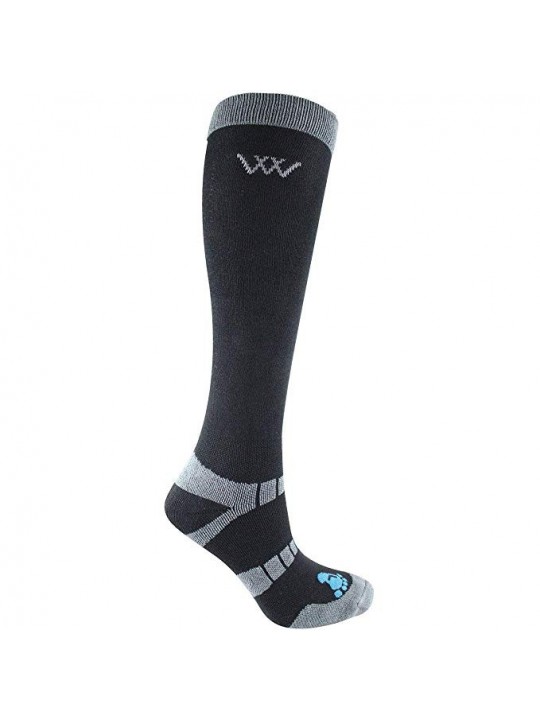 Woof Wear Bamboo Long Riding Socks WW0017 black