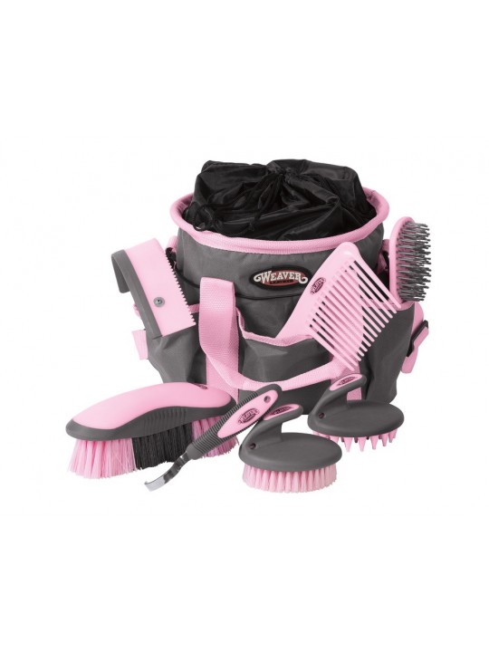 Grooming Kit grey rose pink