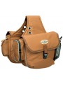 Polyester Saddle Bag brown