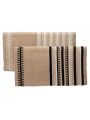 Zweiseitiges Blanket 38x34 cream sand R1