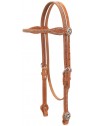 Texas Star Harnessleder Stirnbandzaum