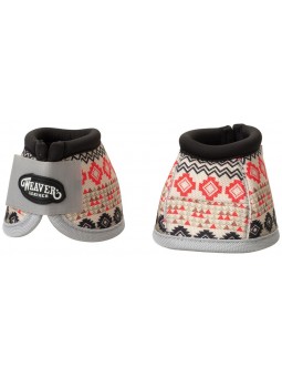 No-Turn Bell Boots - Crimson Aztec