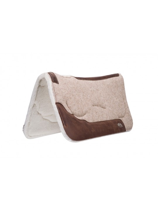 Felt Saddle Pad Gel/Fleece 32x32