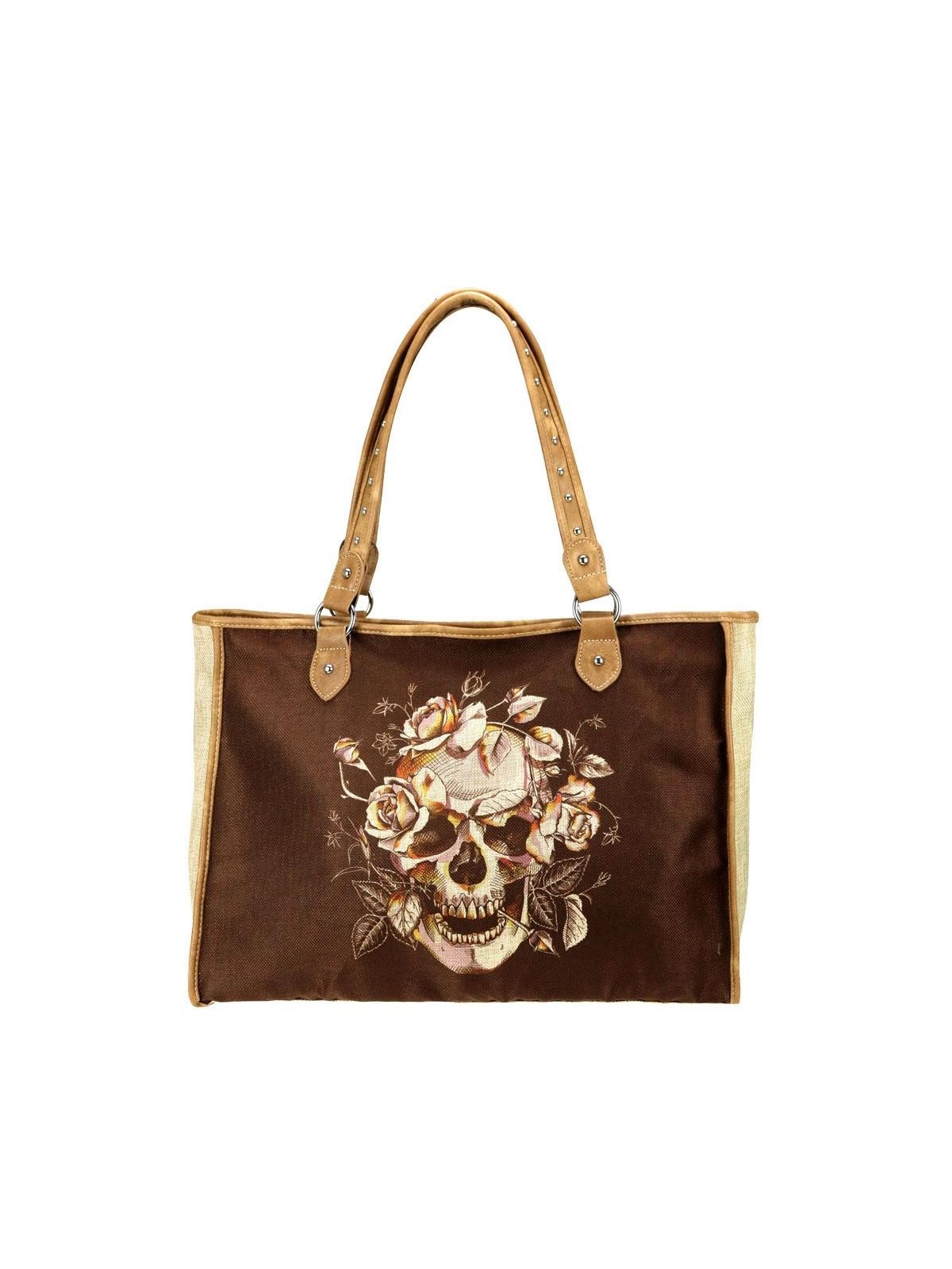 Tragetasche Canvas Skull