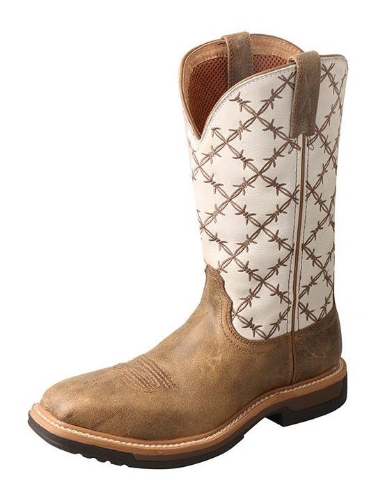 Lite Cowboy Workboot WLCA001 bomber white