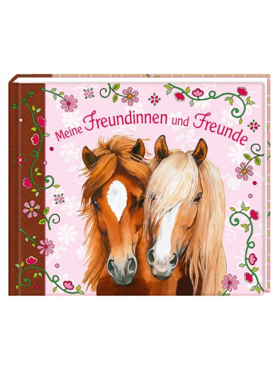 Freundebuch Pferdemotiv