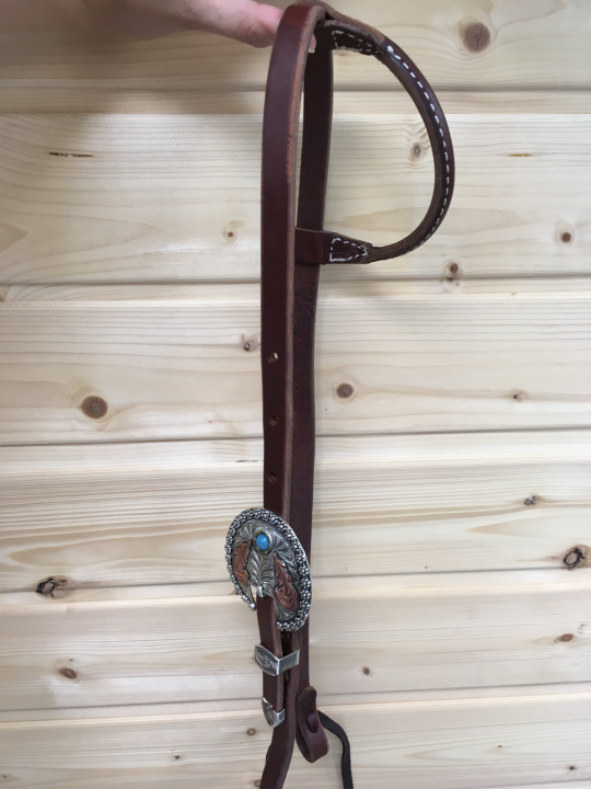 Chestnut Harness Ein-Ohr Zaum 1467b