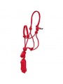 Pony-Miniature Rope Halter red