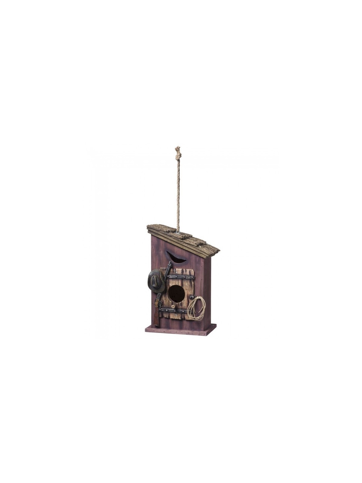 Western Outhouse Birdhouse