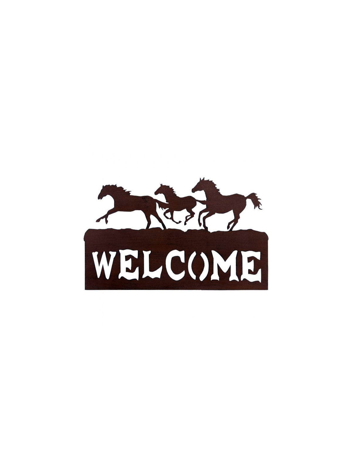 Horse Welcome Plaque
