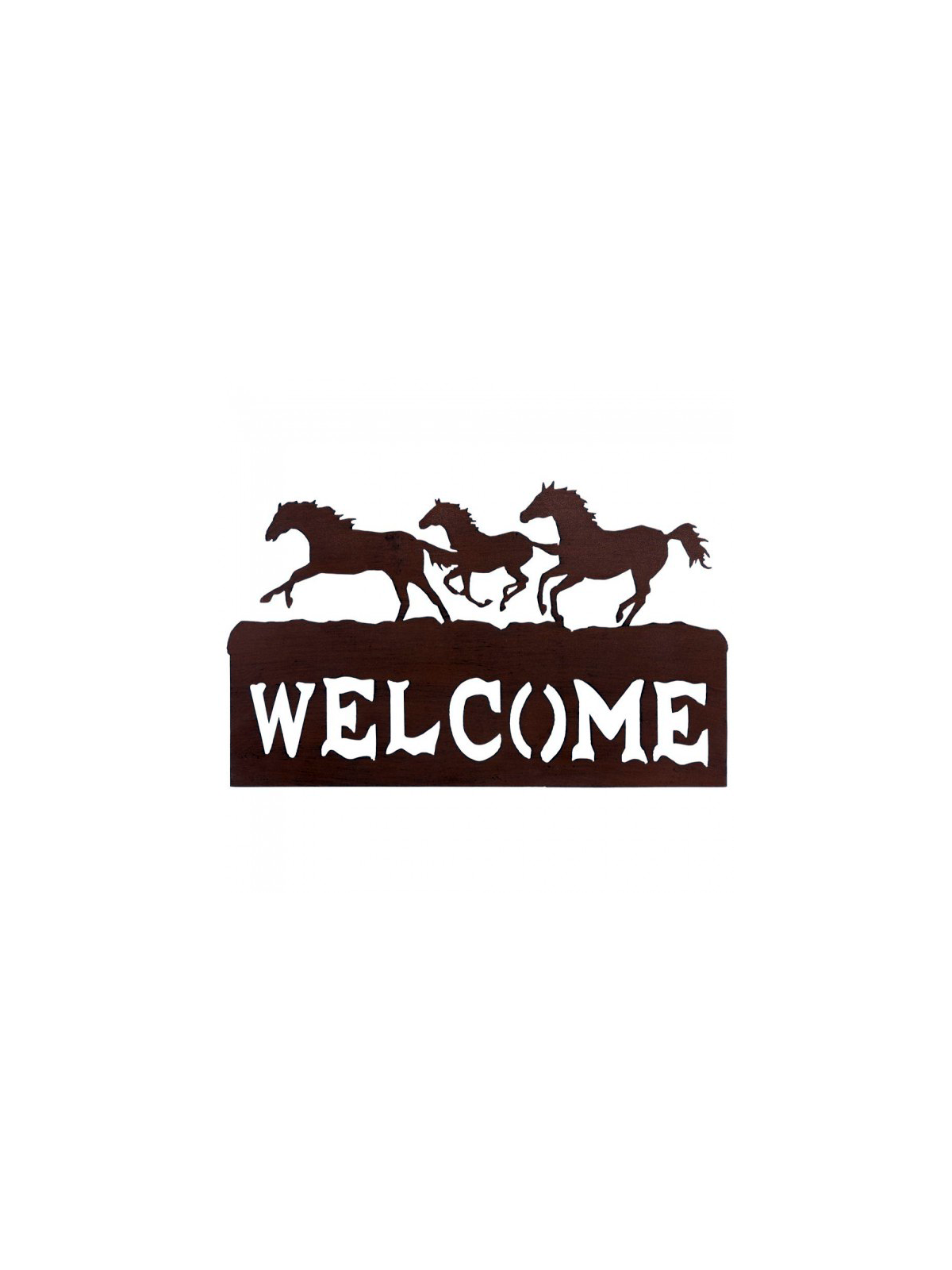 Pferde "Welcome" Schild