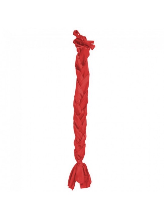 Lycra Braid In Tail Bag red