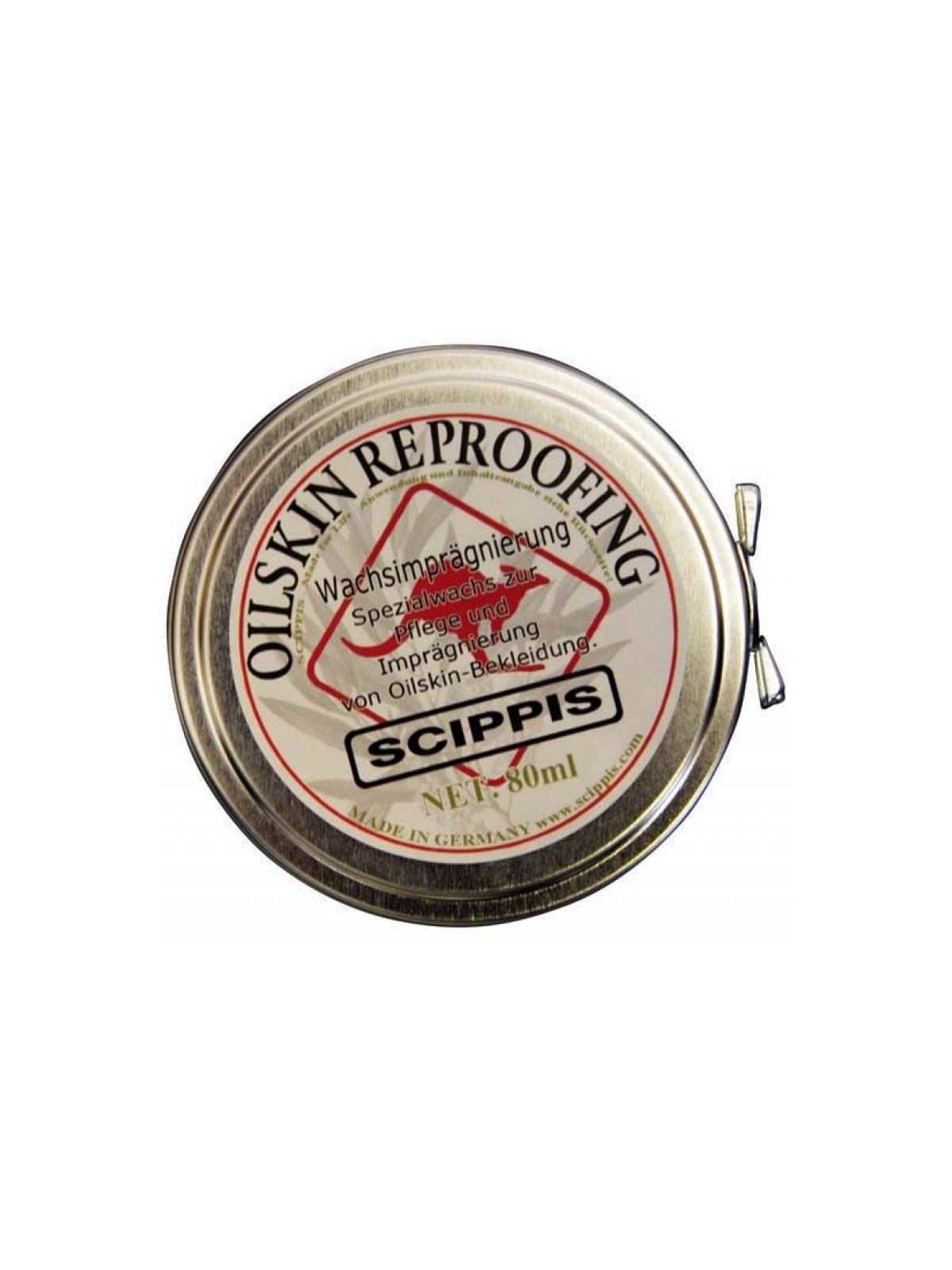 Scippis Oilskin wax natural, 80 ml
