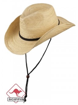 Scippis Strohhut Cattleman Natur