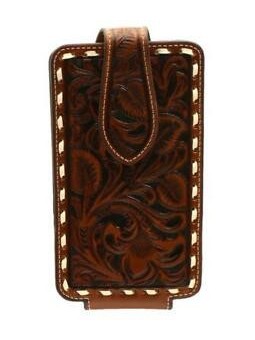 Ariat Floral Tooled Phone Case BR