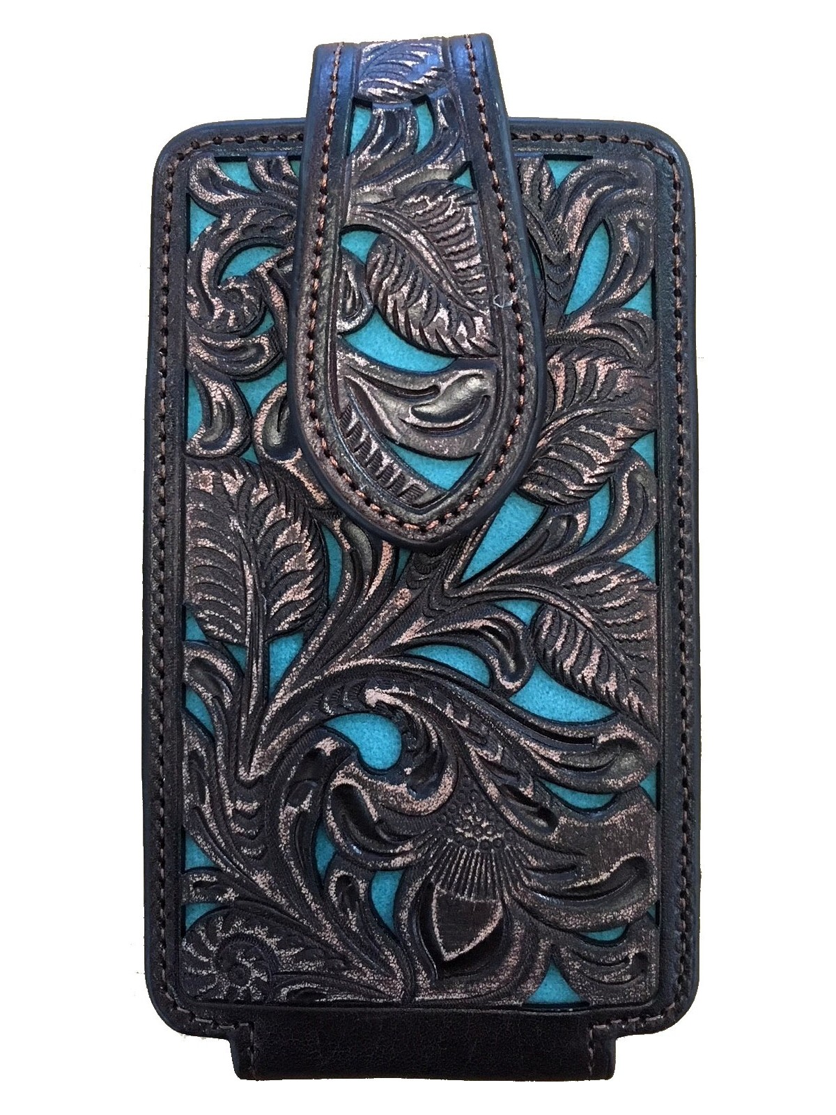 Ariat Floral Tooled Phone Case TQ