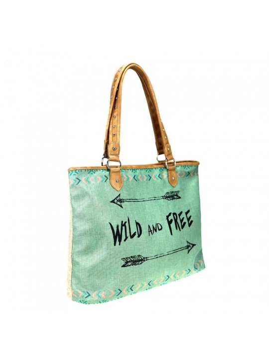 Tote Bag Canvas Wild and Free