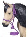 Shetty - Mini Rope Halter with Lead purple