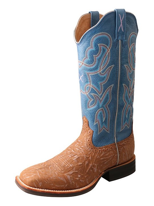 Ruff Stock Boot WRS0030 Tan / Sky Blue