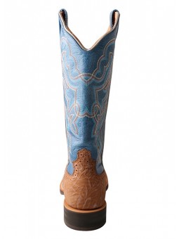 Ruff Stock Boot WRS0030 Tan / Sky Blue