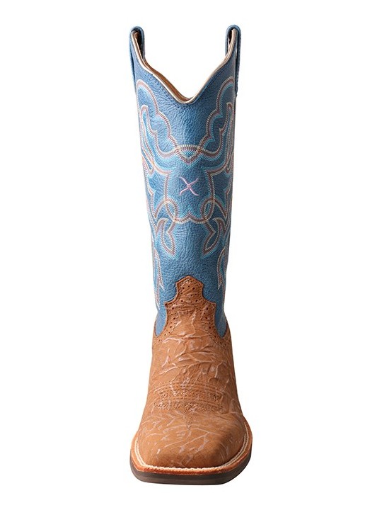 Ruff Stock Boot WRS0030 Tan / Sky Blue