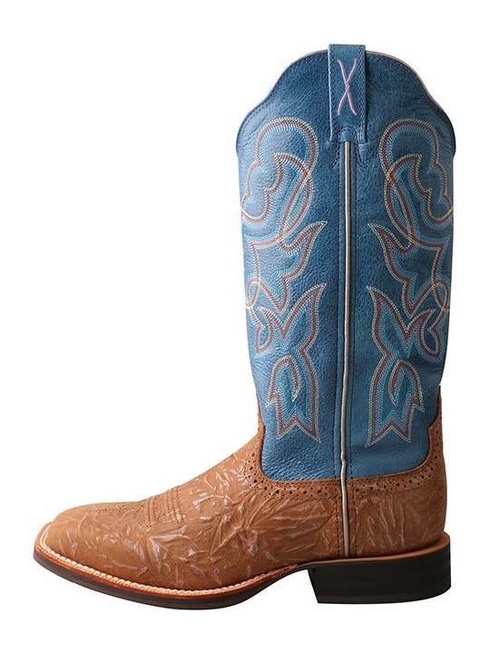 Ruff Stock Boot WRS0030 Tan / Sky Blue