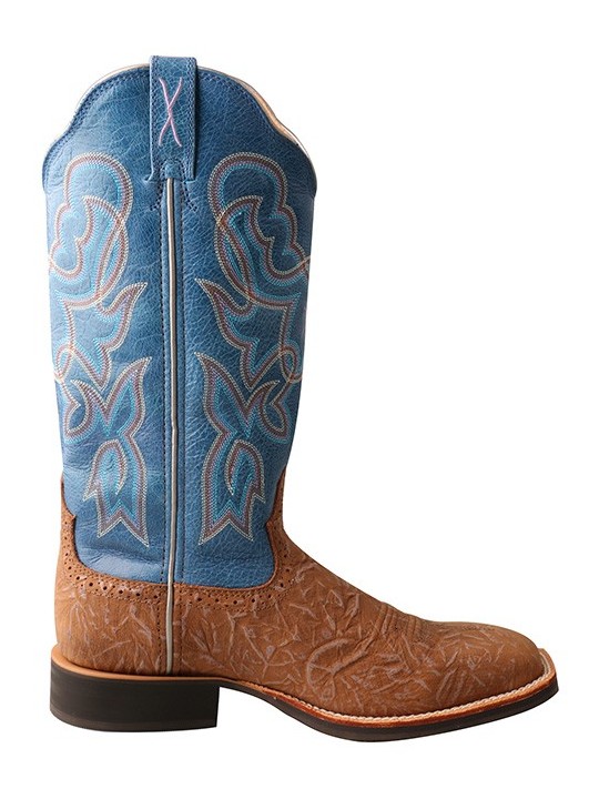 Ruff Stock Boot WRS0030 Tan / Sky Blue