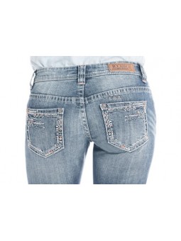 Reitjeans Scattered Embroidery